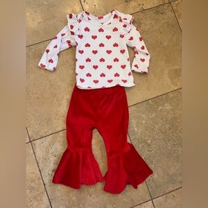 Valentine’s Outfit sz 3T